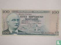 IJsland 100 Kronur (G. Hjartarson & D. Olafsson) kopen