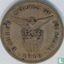 Philippines, 5 centavos, 1919 