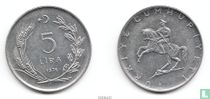 Turquie 5 lira 1976 acheter