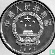 China 5 yuan 1993 (PROOF) "Chou En-Lai"