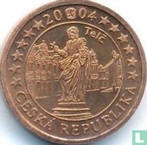 Tsjechië 1 cent 2004 (koper)