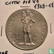 Vatican 2 lire 1932 for sale