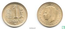 Spanien 1 Peseta 1980 (1982) "1982 Football World Cup in Spain" kaufen