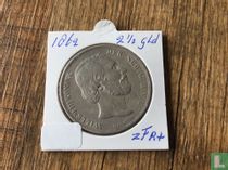 Pays-Bas 2½ gulden 1862 acheter