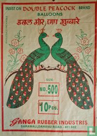 Optez pour les ballons de la marque Double Peacock