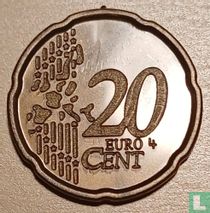 Nederland 20 euro cent 2014