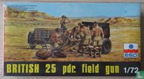 British 25 pdr. Field gun
