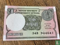 India 1 Rupee (L) for sale