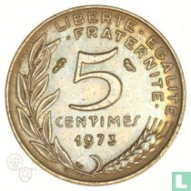 France 5 centimes 1973 acheter