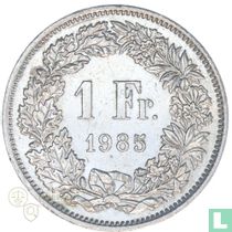 Suisse 1 franc 1985 acheter
