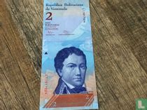 Venezuela 2 Bolívares 2012 (P88d) acheter