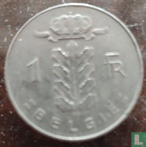 Belgium 1 franc 1973 (NLD) for sale