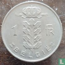 Belgium 1 franc 1969 (NLD) for sale