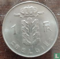 Belgium 1 franc 1975 (NLD) for sale