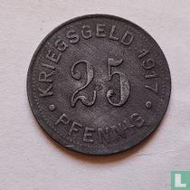 Münster in Westphalia 25 pfennig 1917 for sale