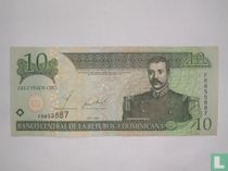 République Dominicaine 10 Pesos Oro 2002 acheter