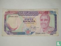 Zambia 50 Kwacha ND (1989-91)  kopen