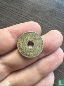 Tunisie 10 centimes 1933 (AH1352) acheter