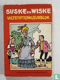 Suske en Wiske viltstiftenkleurblok acheter