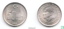 Turquie 50 bin lira 2003 acheter