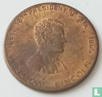 Verenigde Staten Abraham Lincoln 16th President 1861-1865