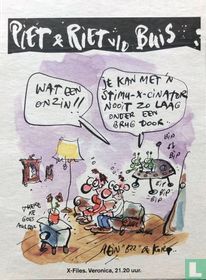 Piet & Riet v/d Buis - X-Files. Veronica, 21.20 uur. kopen