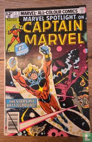 Marvel spotlight on Captain Marvel: The saturn storm