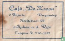 Café "De Kroon"