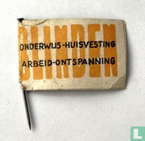 Blinden onderwijs-huisvesting-arbeid-ontspanning
