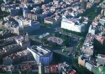 Cataluña square aerial view kaufen