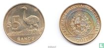 Uruguay 5 pesos uruguayos 2011 "Nandou" acheter