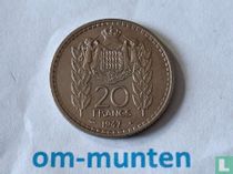 Monaco 20 francs 1947 acheter