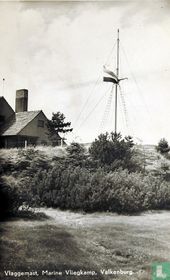 Vlaggemast. Marinevliegkamp Valkenburg