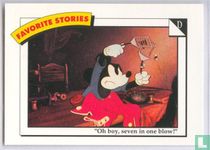"O boy, seven in one blow!" / Nose to nose with trouble