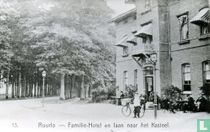 Ruurlo - Familie-Hôtel en laan naar het Kasteel