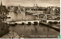 Amstel met Magerebrug, Amsterdam