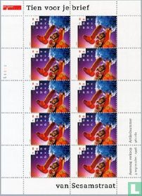 Ten for your letter from Sesame Street