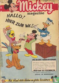 Mickey Magazine (tijdschrift) catalogue de bandes dessinées
