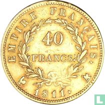 Frankrijk 40 francs 1811 (A)