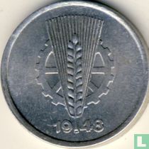 DDR 1 Pfennig 1948