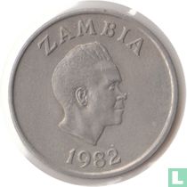 Zambie 5 ngwee 1982