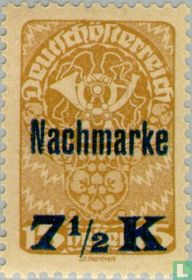 Corne postale avec surcharge acheter