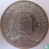 Antilles néerlandaises 1 gulden 1970 (nickel)