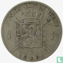 België 1 franc 1881