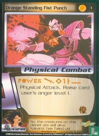 Orange Standing Fist Punch