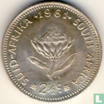 Zuid-Afrika 2½ cents 1961