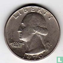 États-Unis ¼ dollar 1970 (D)