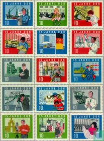 Prophila Collection DDR 100 Divers Timbres Uniquement Dehors Blocs (Timbres pour Les collectionneurs