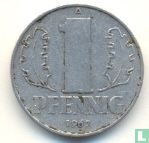 DDR 1 Pfennig 1962