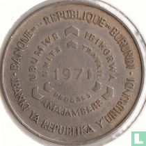 Burundi 10 francs 1971 "FAO"